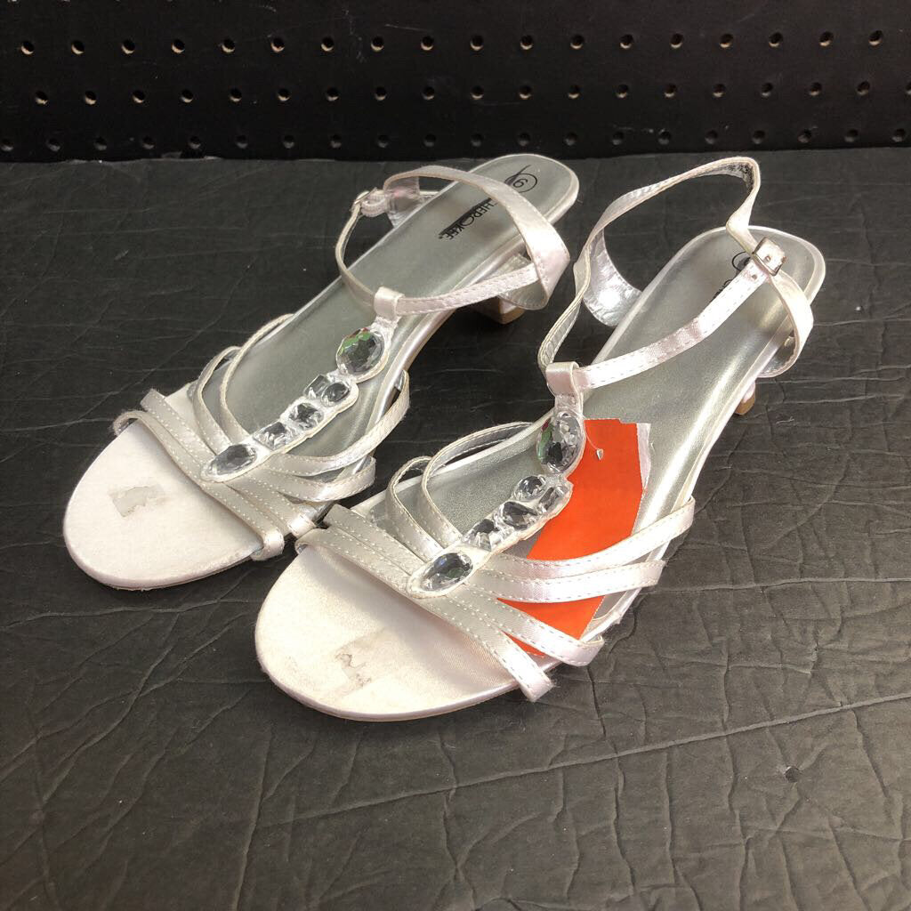 Girls Rhinestone Sandals