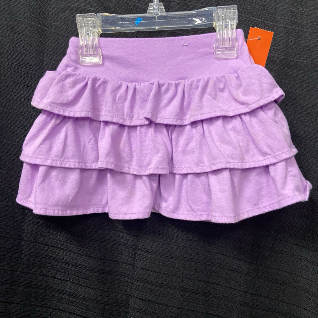 tiered ruffle skort