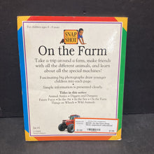 Load image into Gallery viewer, On the Farm (Snap Shot) -paperback educational
