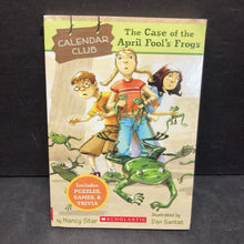 Load image into Gallery viewer, The Case of the April Fool&#39;s Frogs (Calendar Club) (Nancy Star) -series paperback
