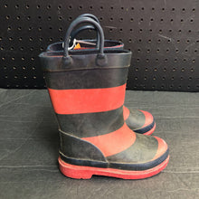 Load image into Gallery viewer, Boys Striped Rain Boots
