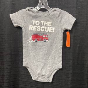 "To the..." firetruck outfit (baby favorite)