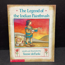 Load image into Gallery viewer, The Legend of the Indian Paintbrush (Tomie dePaola) -paperback
