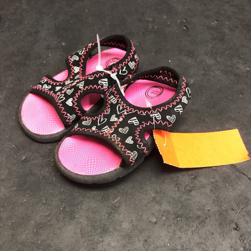 Girls Heart Sandals