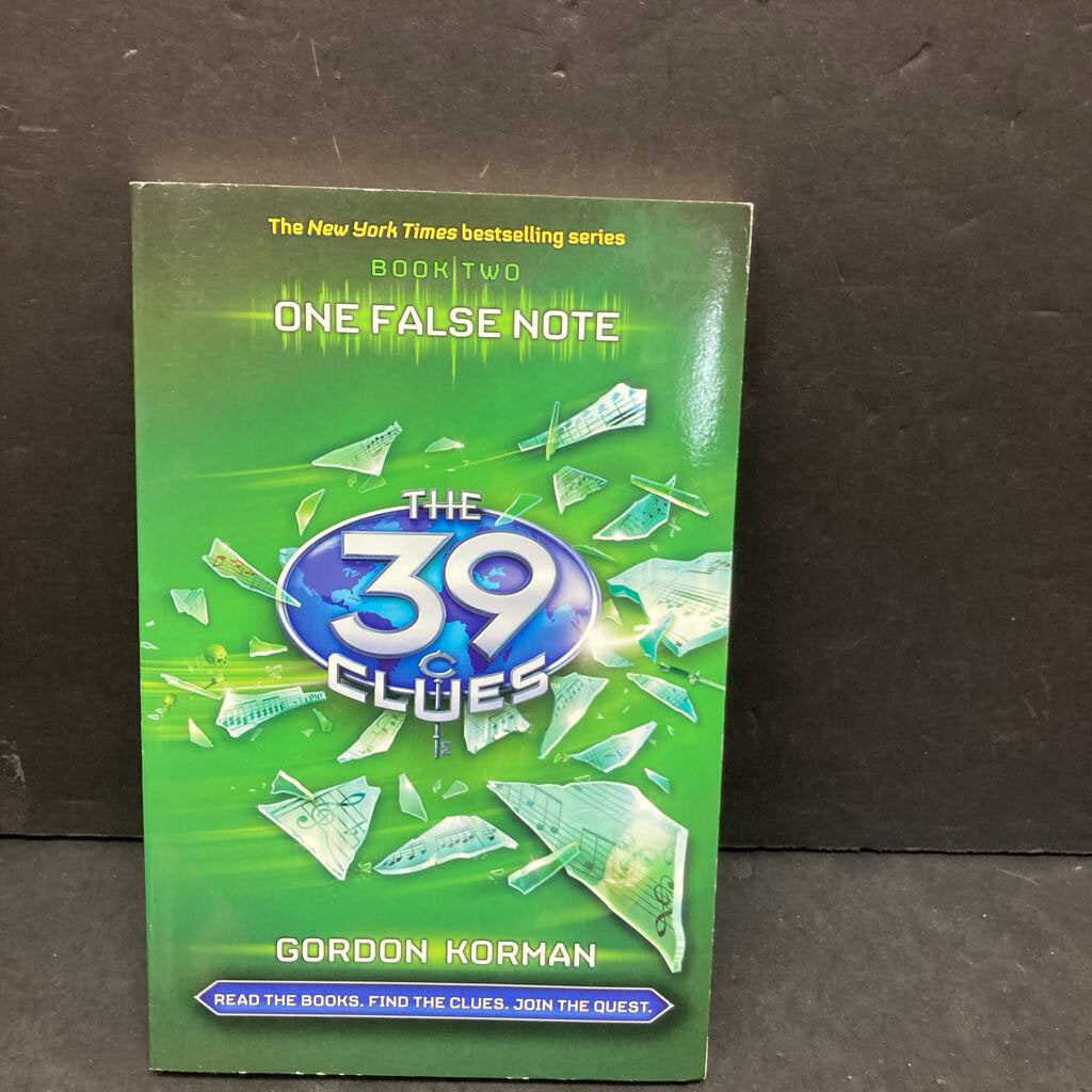 One False Note (The 39 Clues) (Gordon Korman) -series paperback