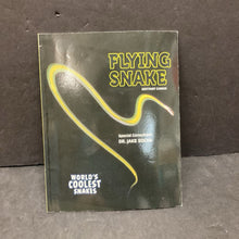 Load image into Gallery viewer, Flying Snake (World's Coolest Snakes) (Brittany Canasi) -paperback educational
