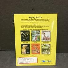 Load image into Gallery viewer, Flying Snake (World's Coolest Snakes) (Brittany Canasi) -paperback educational
