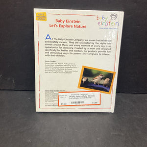Nature (Baby Einstein Let's Explore) -character educational hardcover