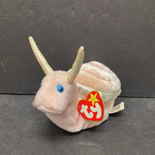 Load image into Gallery viewer, Swirly the Snail Beanie Baby
