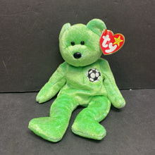 Load image into Gallery viewer, Kicks the Soccer Bear Beanie Baby
