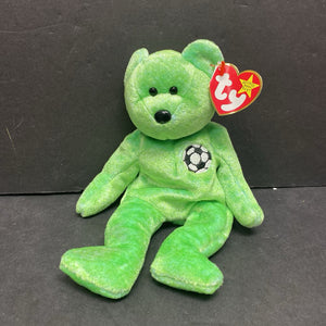 Kicks the Soccer Bear Beanie Baby