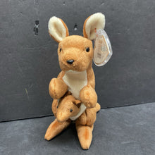 Load image into Gallery viewer, Pouch the Kangaroo w/Baby Beanie Baby
