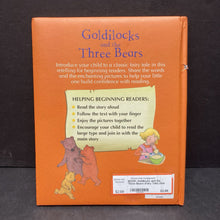 Load image into Gallery viewer, Goldilocks and the Three Bears (Fairy Tale) (Sue Graves) -hardcover
