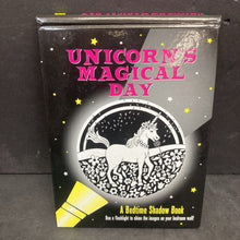 Load image into Gallery viewer, Unicorn's Magical Day: A Bedtime Shadow Book -board
