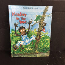 Load image into Gallery viewer, Monkey in the Mud (Andree Poulin) (Rainy Day Readers) -hardcover reader
