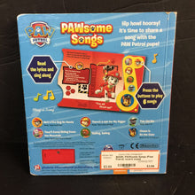 Load image into Gallery viewer, PAWsome Songs (Paw Patrol) -board character sound
