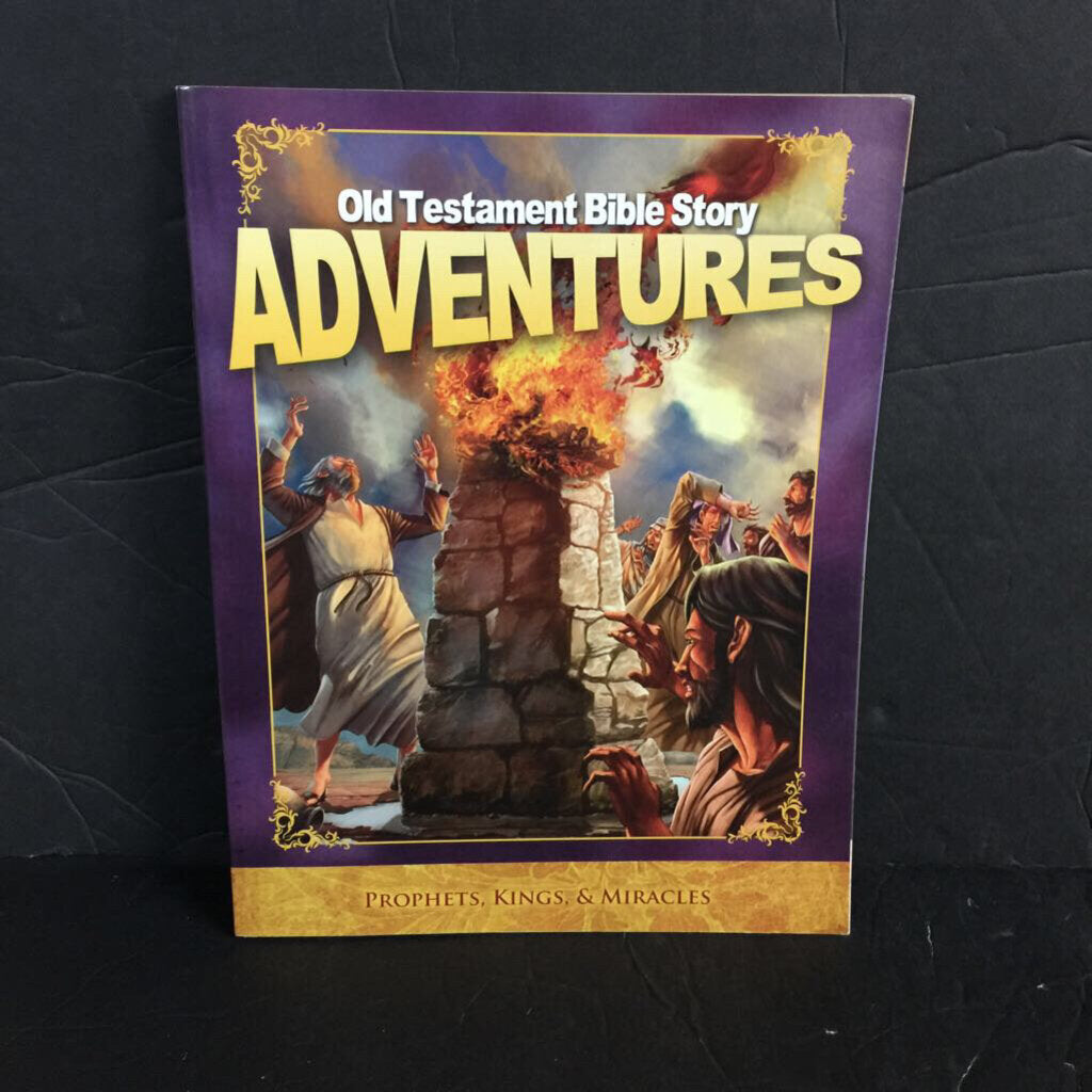 Old Testament Bible Story Adventures: Prophets, Kings, & Miracles (Family Home Christian Books) (Bradley Booth) -religion paperback