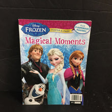 Load image into Gallery viewer, Disney Frozen Magical Moments Poster-A-Page -paperback character
