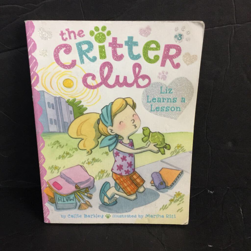 Liz Learns a Lesson (The Critter Club) (Callie Barkley) (Little Simon Cover) -series paperback