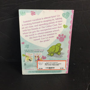 Liz Learns a Lesson (The Critter Club) (Callie Barkley) (Little Simon Cover) -series paperback