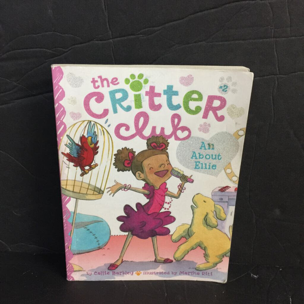 All About Ellie (The Critter Club) (Callie Barkley) (Little Simon Cover) -series paperback