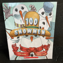 Load image into Gallery viewer, 100 Snowmen (Jen Arena) -paperback
