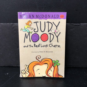 Judy Moody and the Bad Luck Charm (Megan McDonald) (Old Cover) -series paperback
