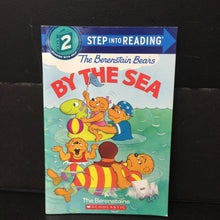 Load image into Gallery viewer, The Berenstain Bears By the Sea (Step Into Reading Level 2) -character reader paperback
