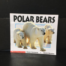 Load image into Gallery viewer, Polar Bears (Susan Canizares) (Scholastic) -educational reader
