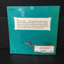 Load image into Gallery viewer, Sharks! (Lynn Wilson) -paperback educational
