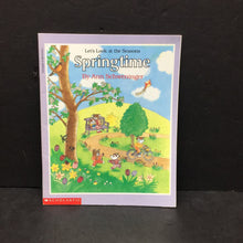 Load image into Gallery viewer, Springtime (Let's Look at the Seasons) (Ann Schweninger) -paperback educational
