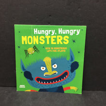 Load image into Gallery viewer, Hungry, Hungry Monsters (Agnese Baruzzi) (Lift-The-Flap) -paperback

