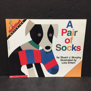 A Pair of Socks (MathStart: Matching) (Stuart J. Murphy) -educational reader paperback