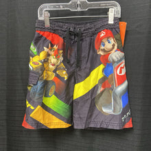 Load image into Gallery viewer, Bowser &amp; Mario kart swim shorts
