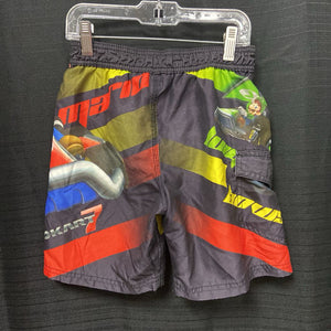 Bowser & Mario kart swim shorts