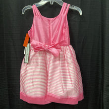 Load image into Gallery viewer, striped skirt w/bow dress (NEW)
