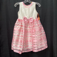 Load image into Gallery viewer, striped w/ sheer skirt dress (NEW)
