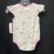 Load image into Gallery viewer, floral print snap onesie(NEW)
