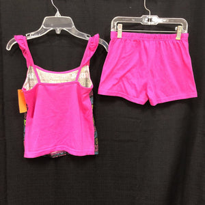 "Batgirl" print 2pc sleep outfit
