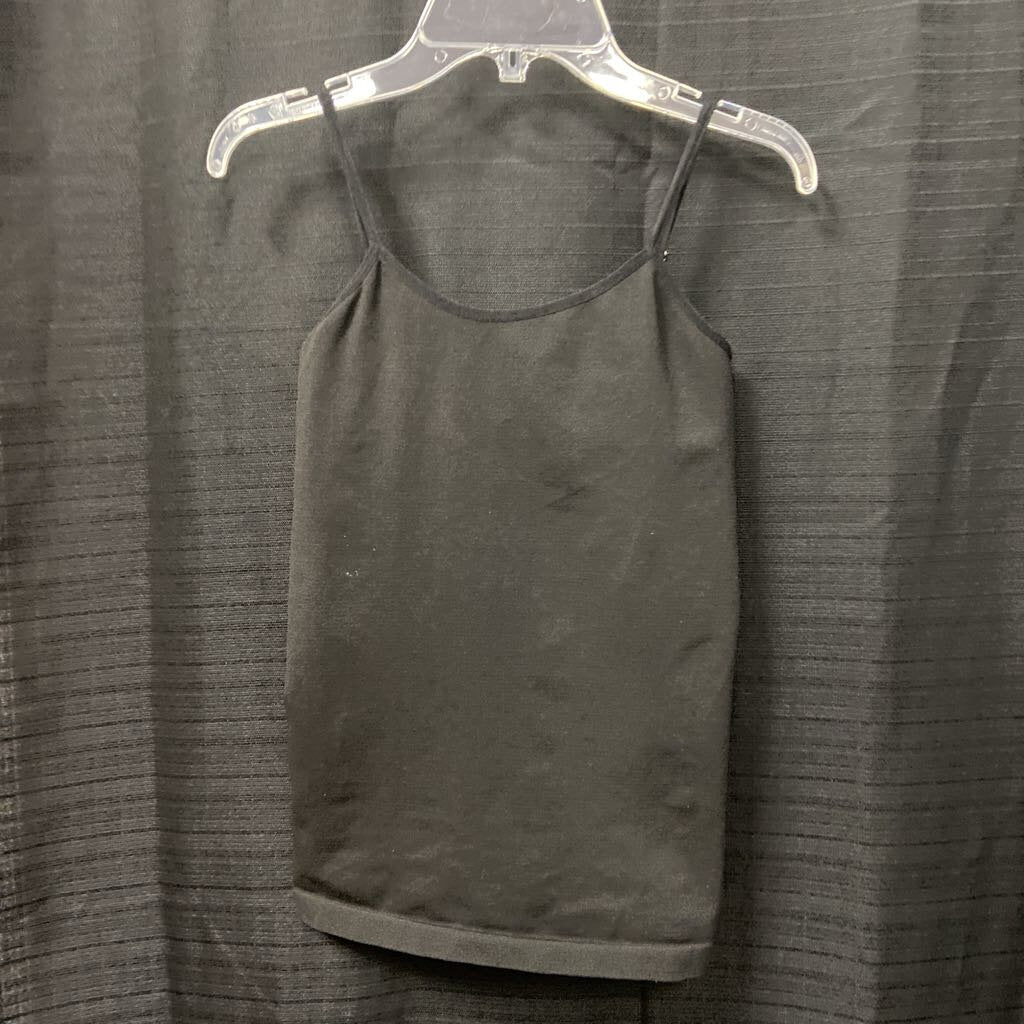 solid slim straps top