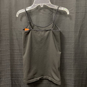 solid slim straps top