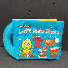 Load image into Gallery viewer, "Let's Make Music!" Musical Sensory Soft Book Battery Operated
