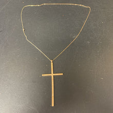 Load image into Gallery viewer, Rhinestone Cross Necklace
