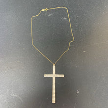 Load image into Gallery viewer, Rhinestone Cross Necklace
