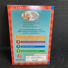 Load image into Gallery viewer, Fluffy Meets the Dinosaurs (Scholastic Reader Level 3) (Kate McMullan) -character reader
