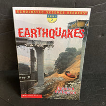 Load image into Gallery viewer, Earthquakes (Scholastic Science Readers Level 2) (Deborah Heiligman) -educational reader
