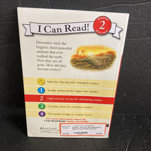 Load image into Gallery viewer, The Day the Dinosaurs Died (I Can Read Level 2) (Charlotte Lewis Brown) -reader
