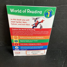 Load image into Gallery viewer, Marvel 3 Tales of Action w/ CD (World of Reading Level 1) -character reader
