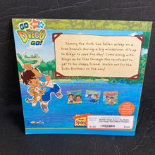 Load image into Gallery viewer, Diego Saves the Sloth! (Go Diego Go!) (Alexis Romay) -character paperback
