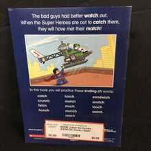 Load image into Gallery viewer, Catch the Crooks (LEGO DC Comics Super Heroes) (Phonics Book 4) -character reader
